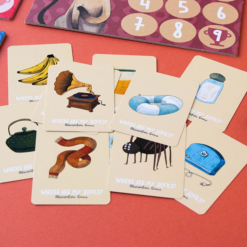 Family game - Where are my socks