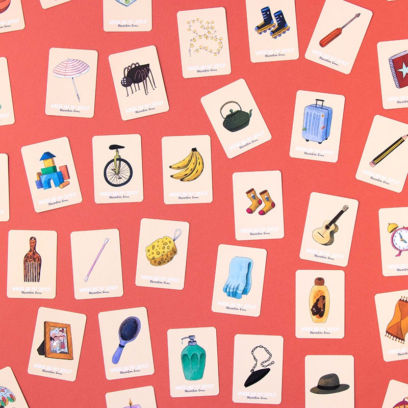 Family game - Where are my socks