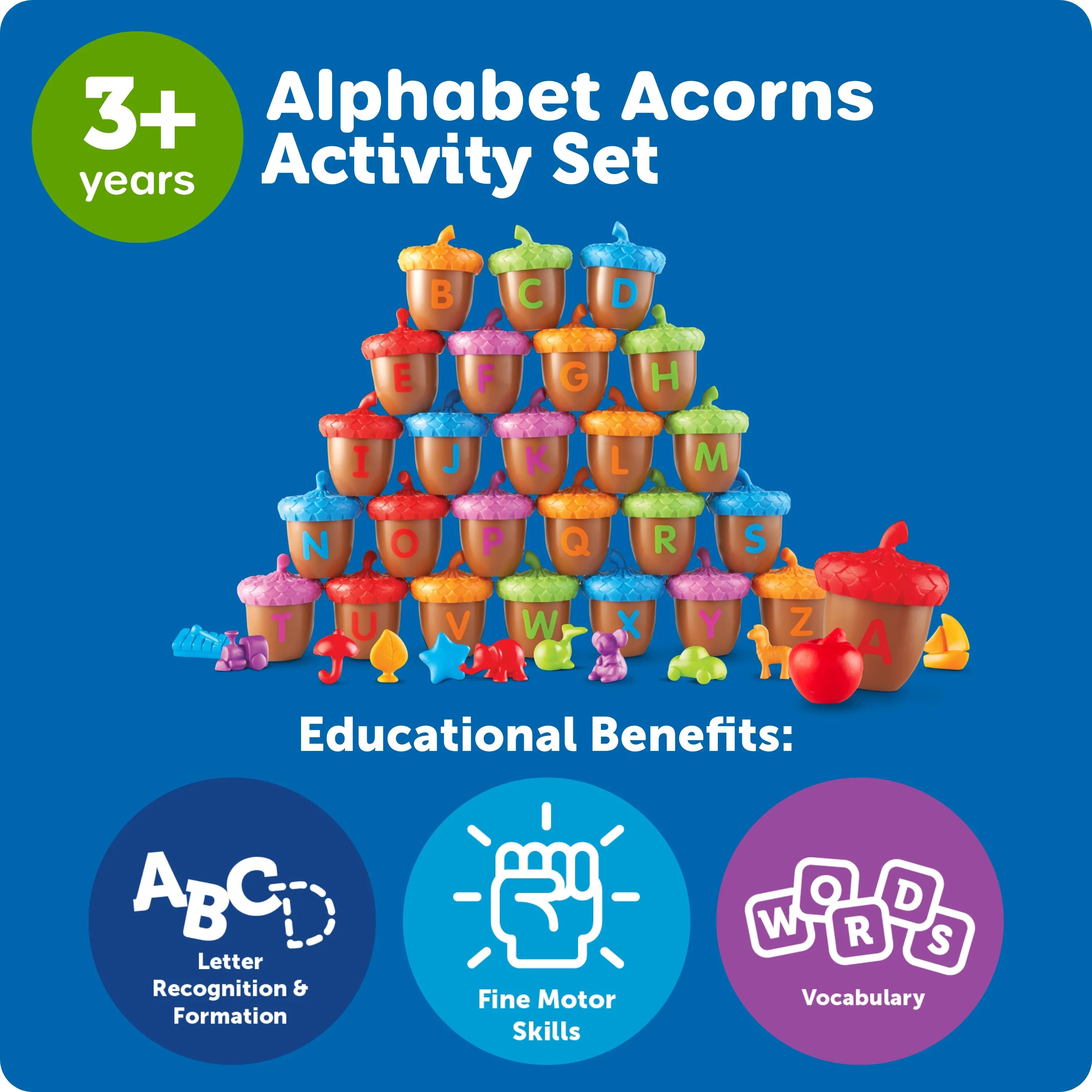 Alfabet Eikels Activity Set