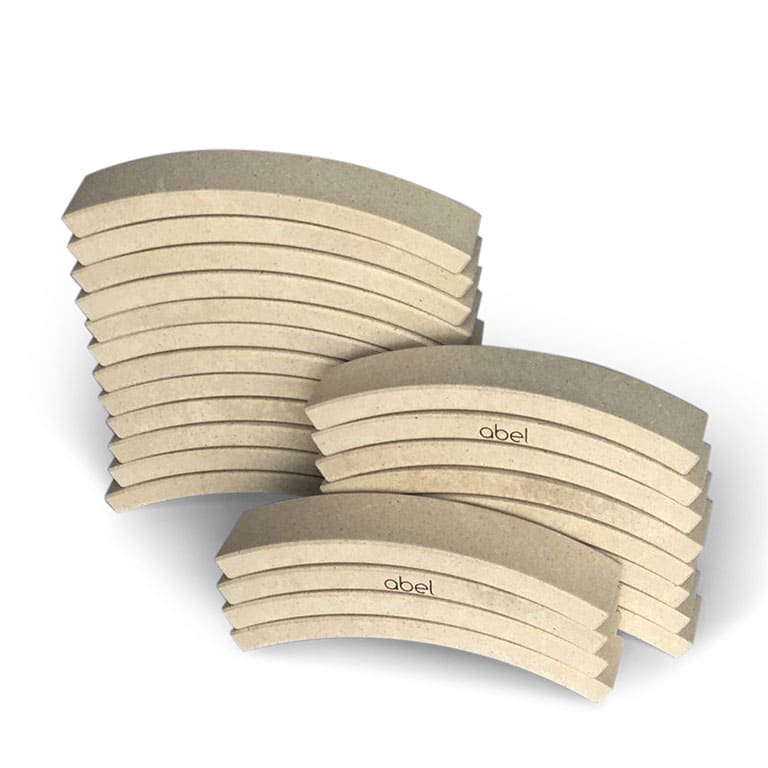 Abel blocks mini rewood set van 24 houten blokken
