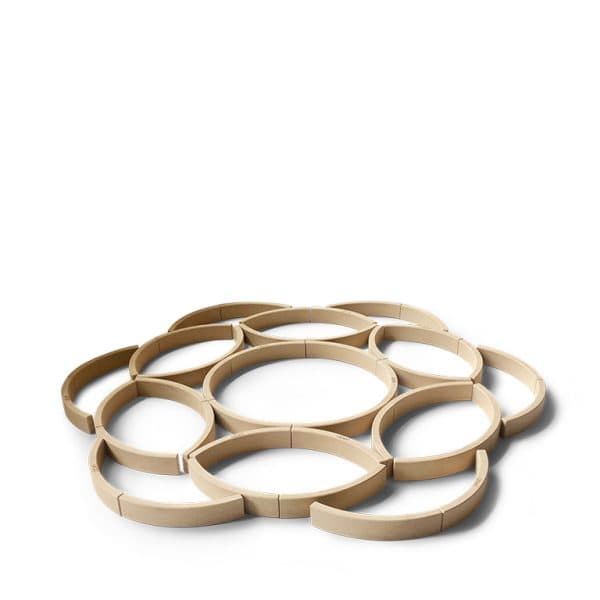 Abel blocks mini rewood set van 72 houten blokken