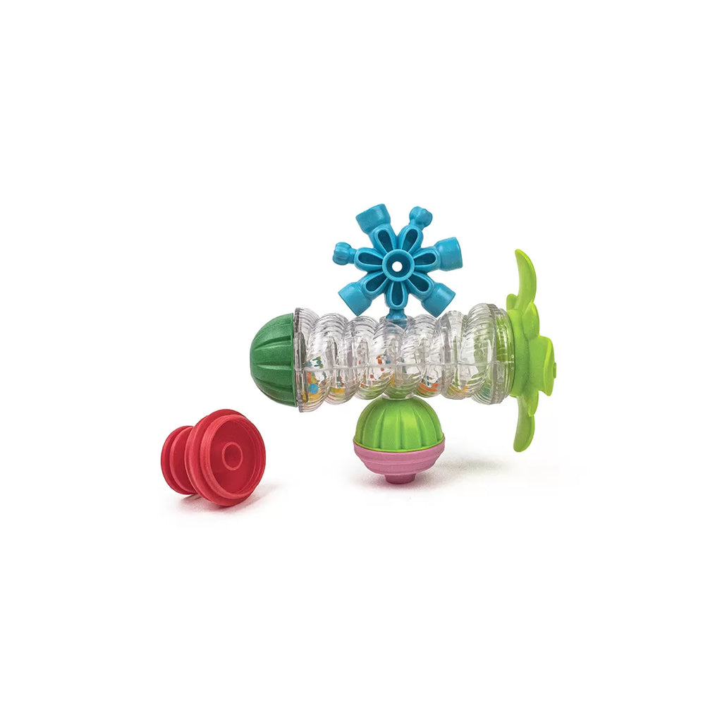 Regenbuis en educatieve kralen 7 stuks