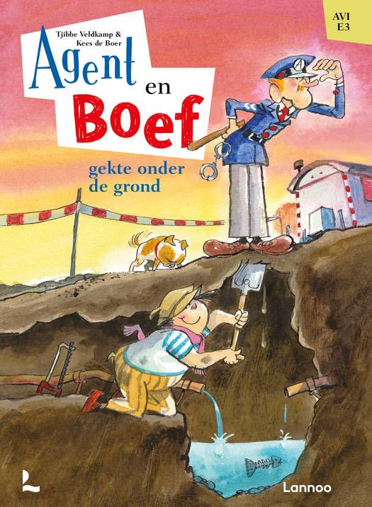 Agent en Boef - Gekte onder de Grond - Tjibbe Veldkamp - Avi E3 - 4+