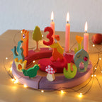 Small Celebration Ring Pink-Purple