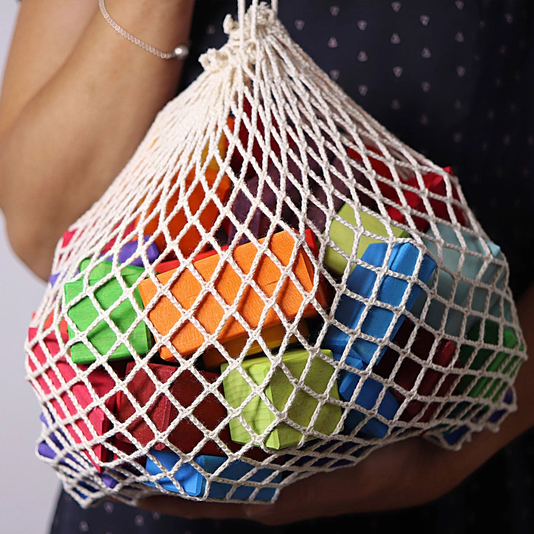 Colored Waldorf Blocks