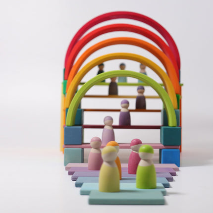 Grimm`s 12 PASTEL regenboogvrienden
