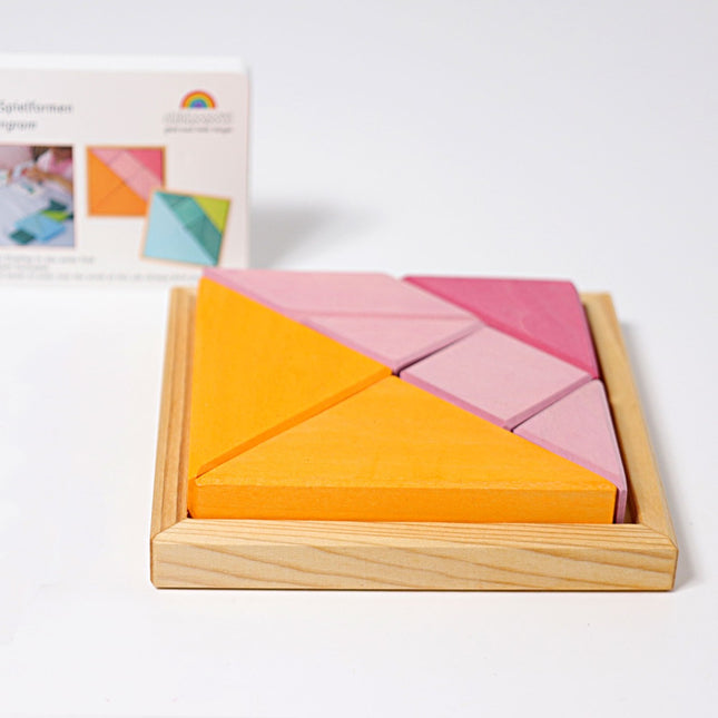 Grimm`s Tangram Pink-Orange