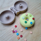 Klei en zand mal donut