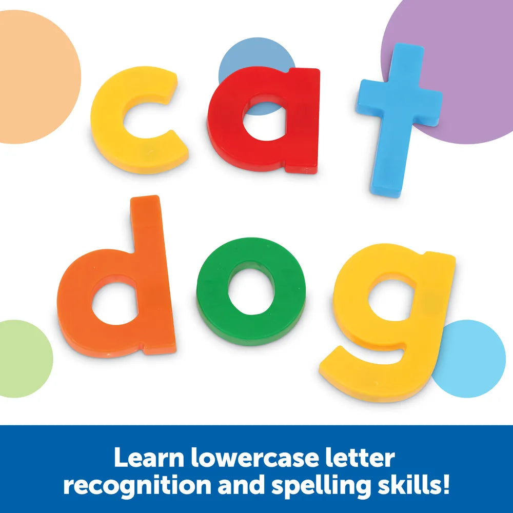 Jumbo Lowercase Magnetic Letters, Set of 40
