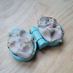 Klei en zand mal paasei