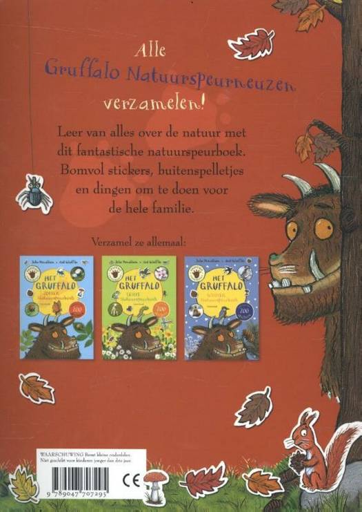 Gruffalo herfst natuurspeurboek