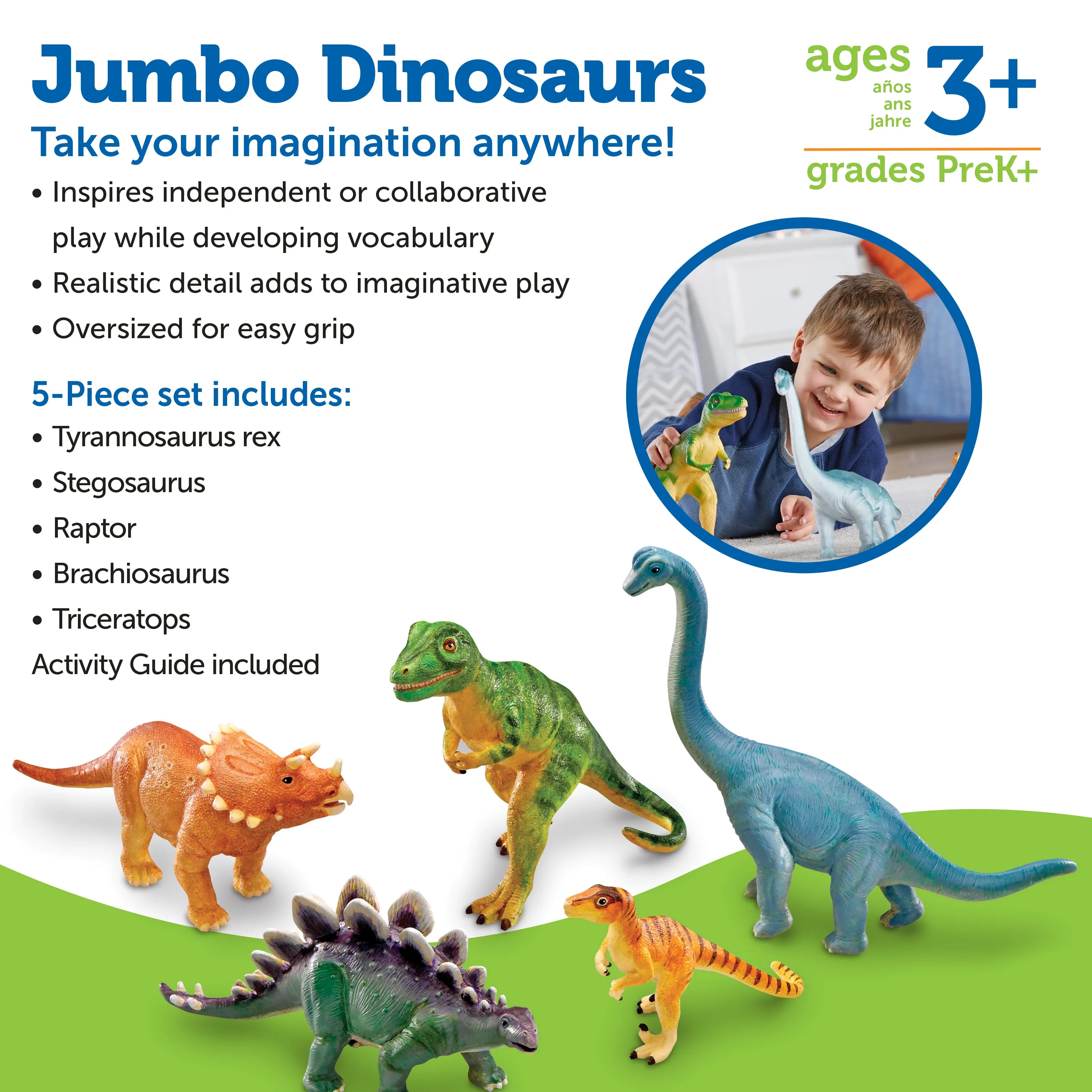 Jumbo Dinosaurs Set 1