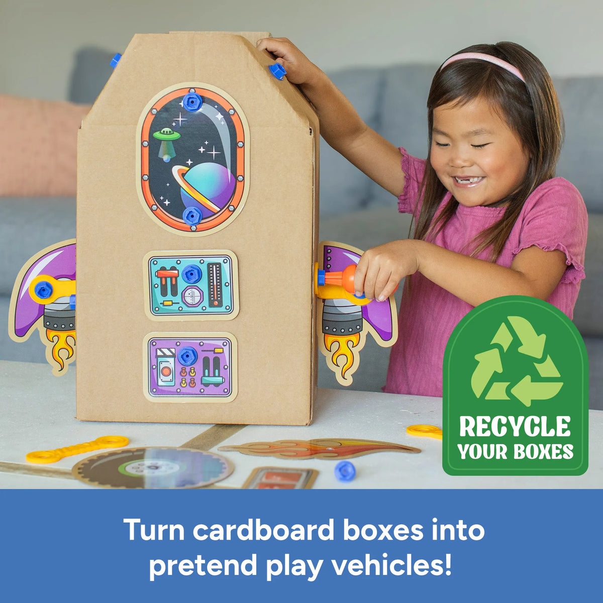 Boxineers™ Cardboard Vehicles