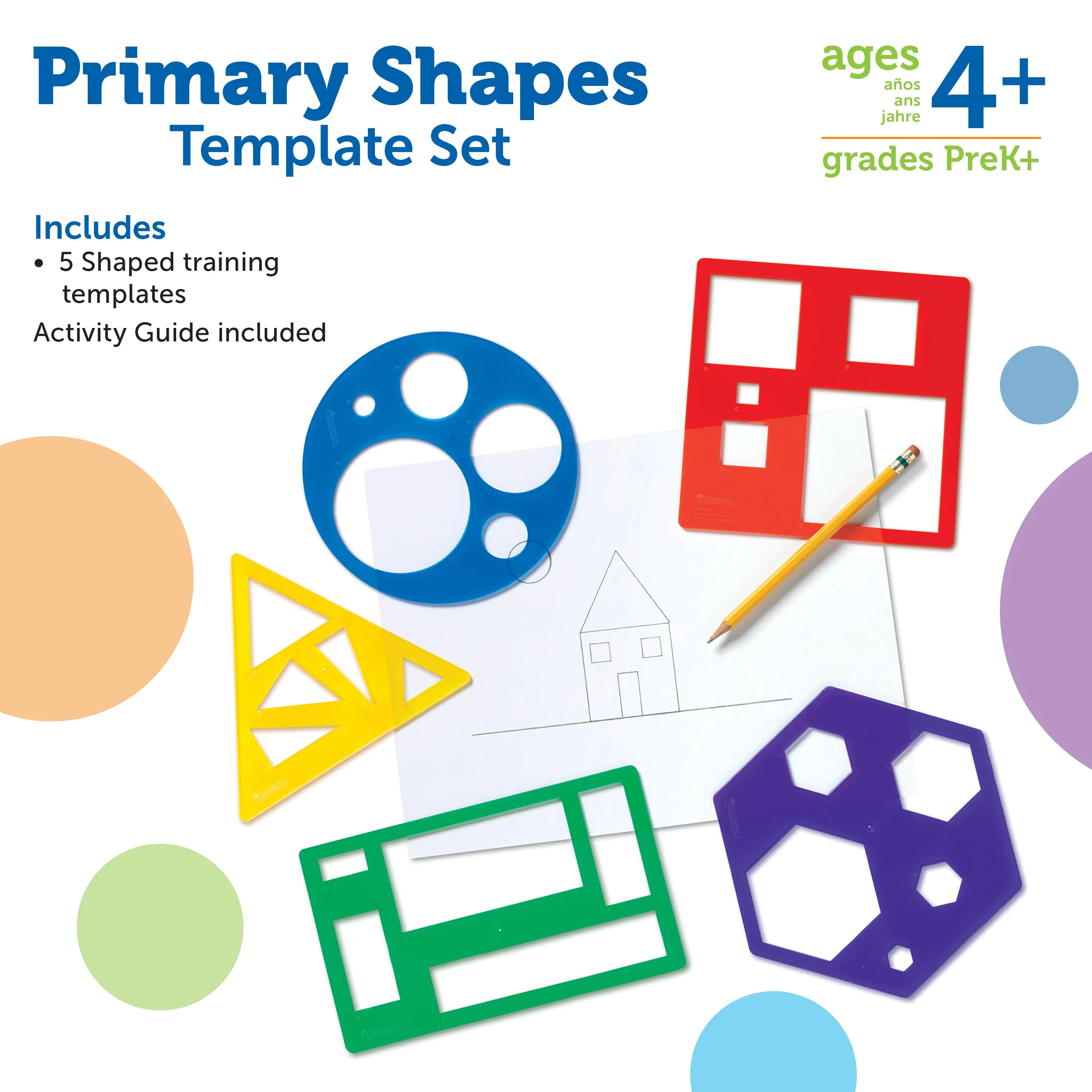 Primary Shapes Template Set