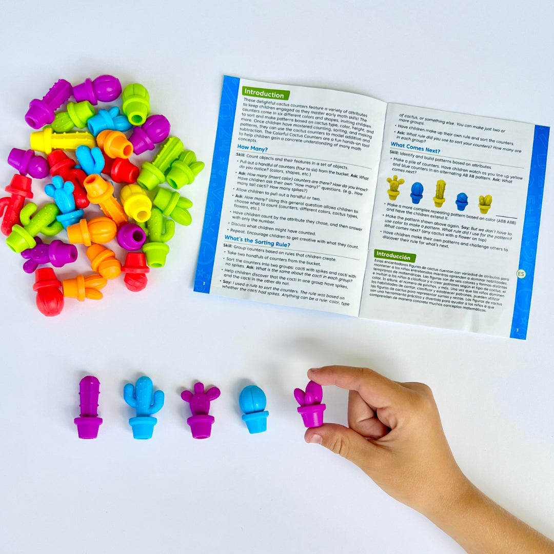 Colorful Cactus Counters