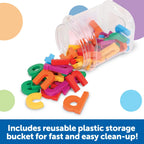 Jumbo Lowercase Magnetic Letters, Set of 40