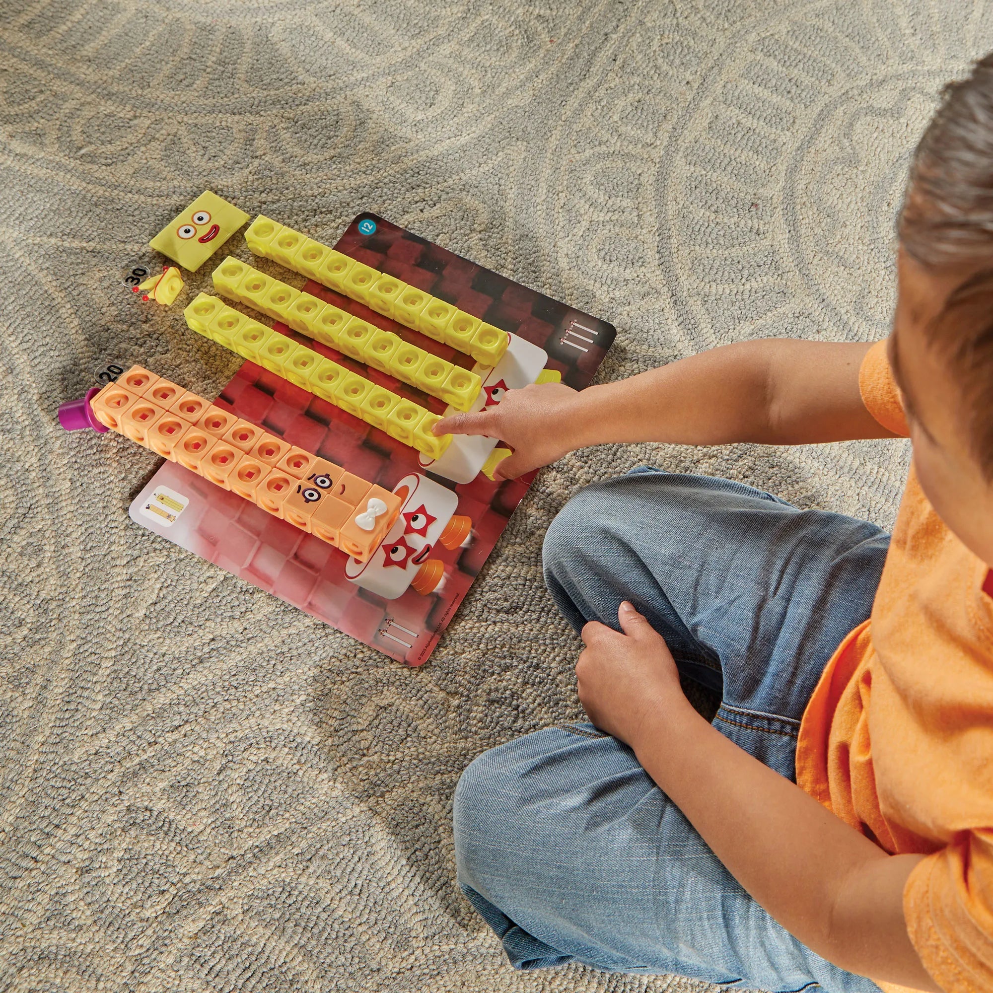 Numberblocks™ Mathlink™ Cubes Activity Set Heroes with Zeroes