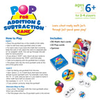 POP For Addition & Subtraction Game