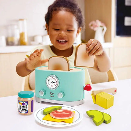 Hape ding & pop up toaster broodrooster