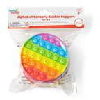 Alphabet Sensory Bubble Poppers set of 6