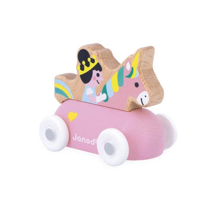 Janod Enchanted Kingdom Wooden Princess Vehicle - Cross Roads