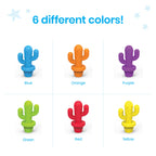 Colorful Cactus Counters
