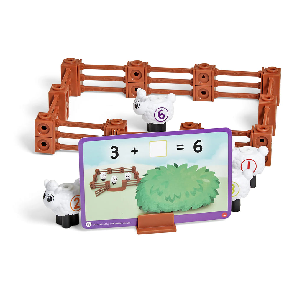 MathLink® Cubes Activity Set Numberblocks® Sheep Farm