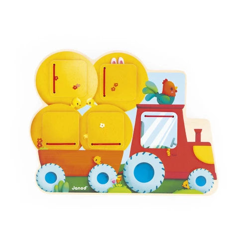 Janod Boerderijtractor Verstoppertje