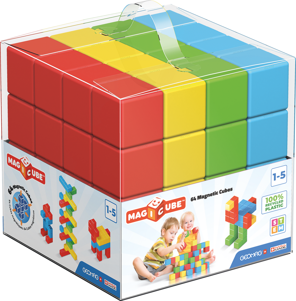 Magicube Full Color Recycled Crystal 64 pcs