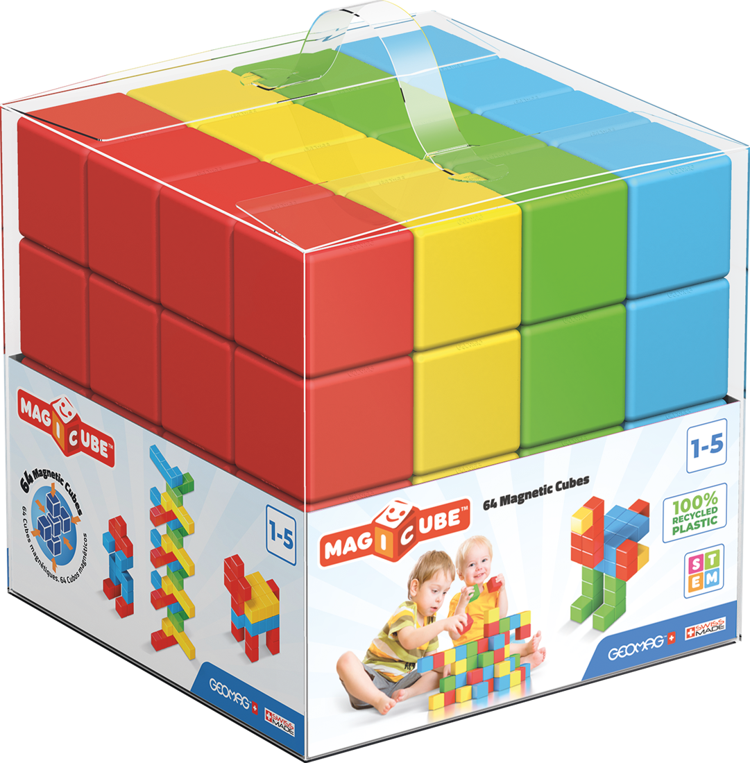 Magicube Full Color Recycled Crystal 64 pcs