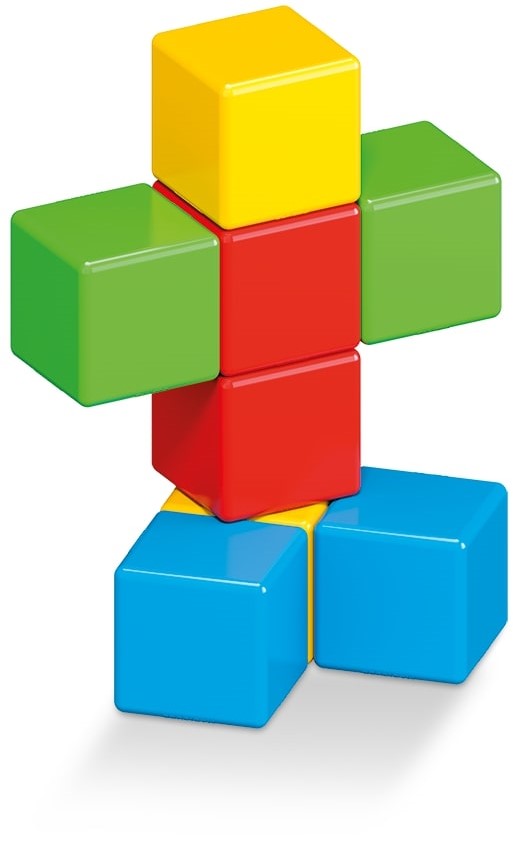 Magicube Full Color Recycled Crystal 8 pcs