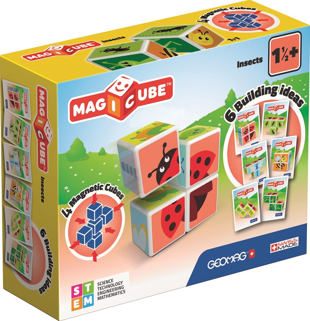 Magicube Printed Insects + Cards 7 pcs