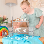 Clear Rectangle Pack *12 stuks