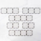 Clear Rectangle Pack *12 stuks