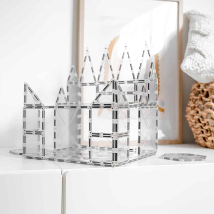 Connetix Clear Base Plate Pack 2 pc