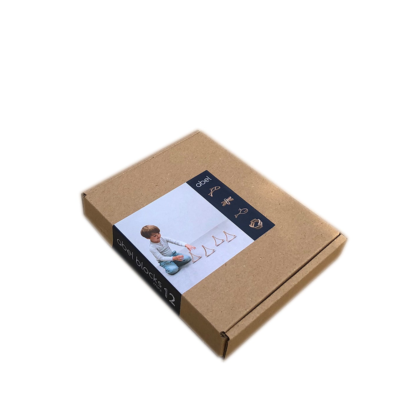 Abel blocks Mini * 12 stuks