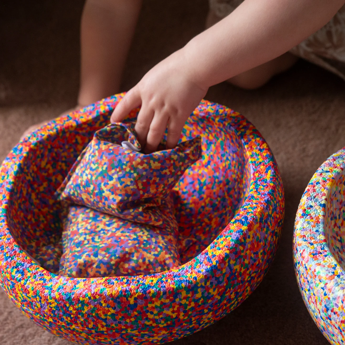 Pittenzakje los Confetti Regenboog