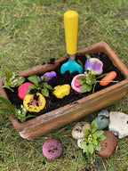 Sensory Play Stones Flowers