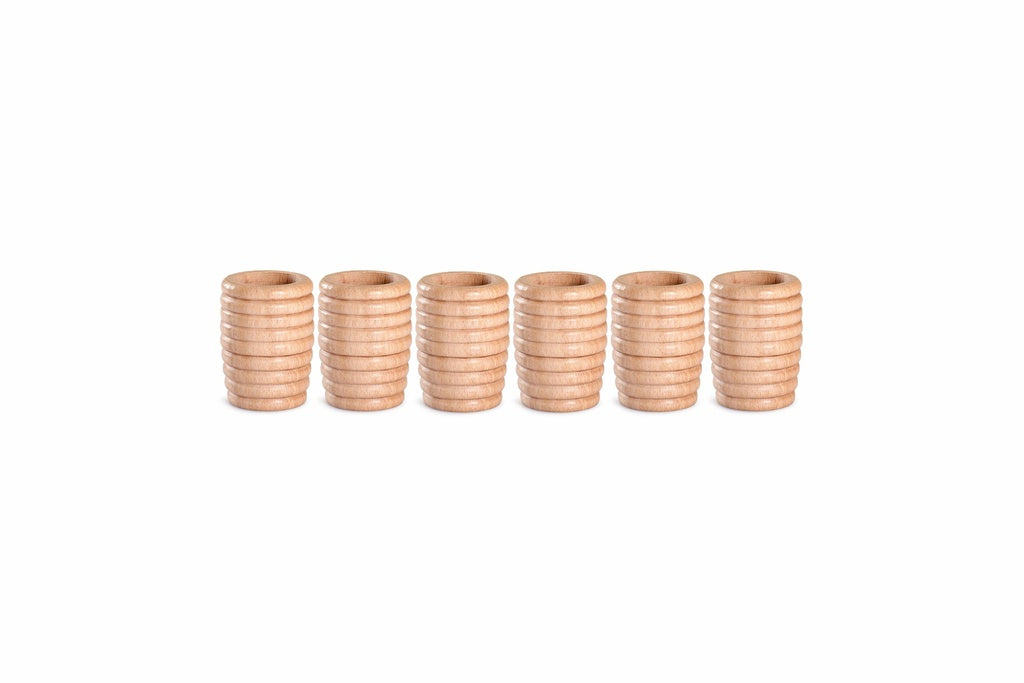 6 Beehive Cups