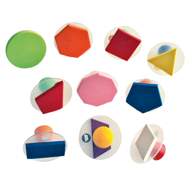 Eduplay Gigantische geo stempels set van 10