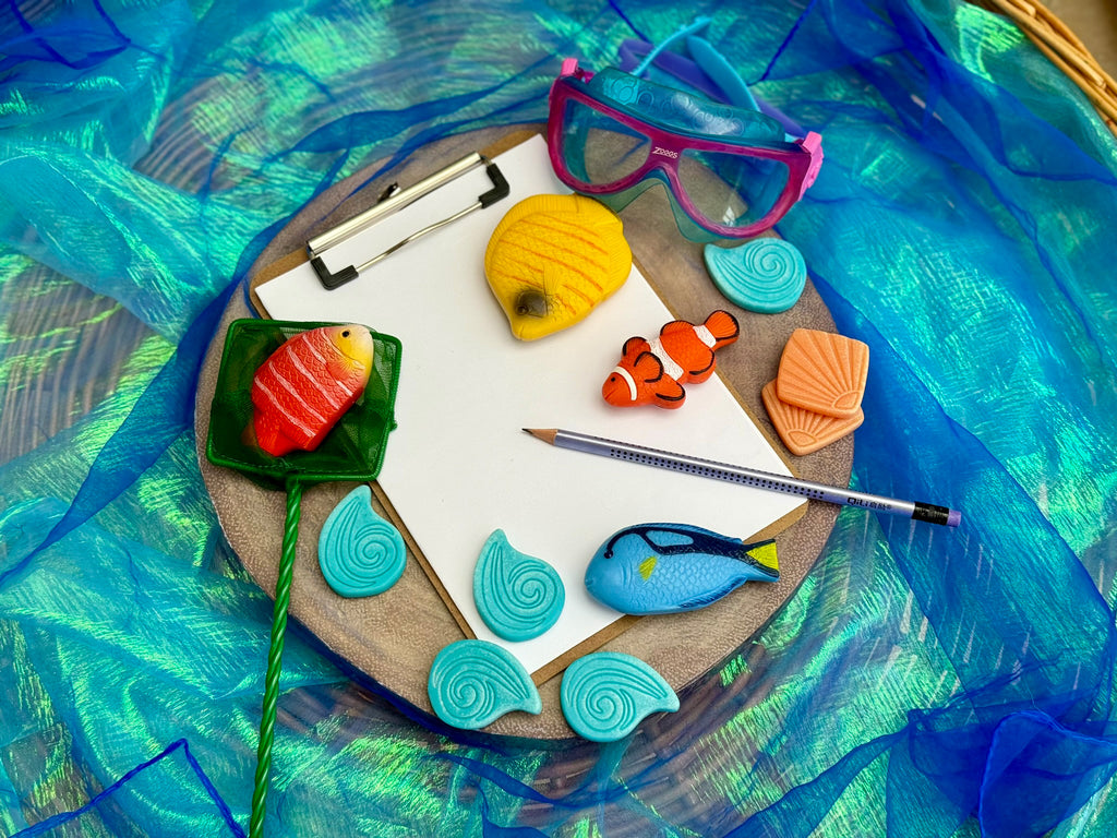 Sensory Play Stones fish