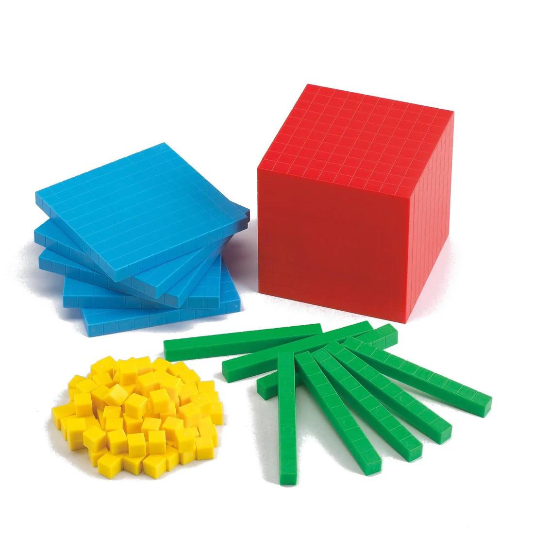 Green-n-Learn® Connecting Base Ten Set