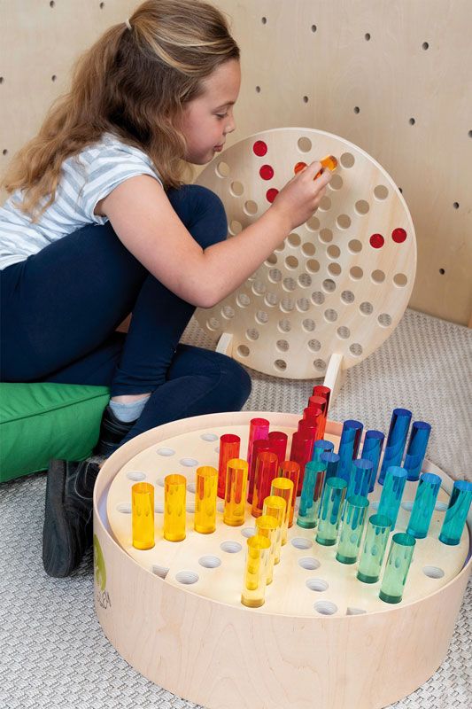 Acryl cilinders van verschillende lengtes set van 30