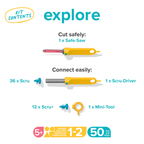 Exploring Kit 50 onderdelen