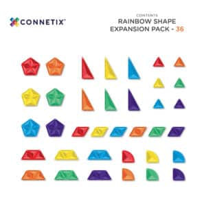 Connetix Rainbow Shape Expansion Pack 36 pc