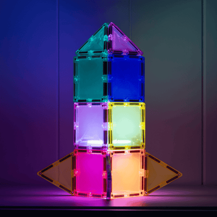 Connetix Lichtsterpakket 28 stuks