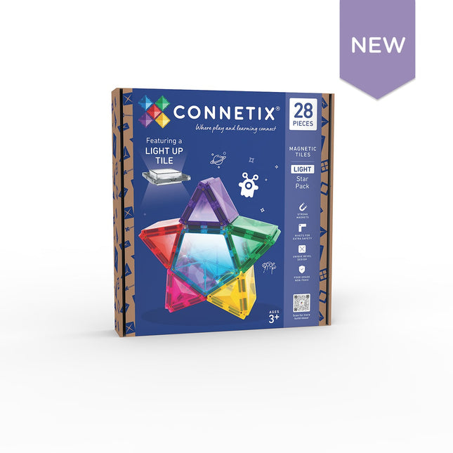 Connetix Lichtsterpakket 28 stuks