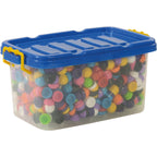 Stapedoppen gekleurd 1000 stuks