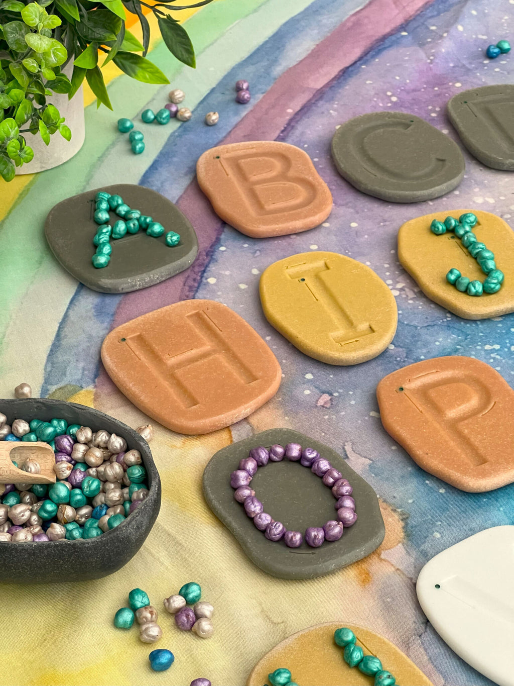Feels-Write Lowercase Letter Stones