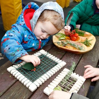 Natural Weaving Frames
